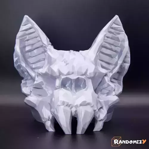 Bat Skull - Low Poly