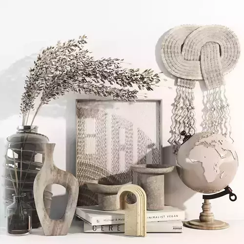 Decorative-set-01 3D model