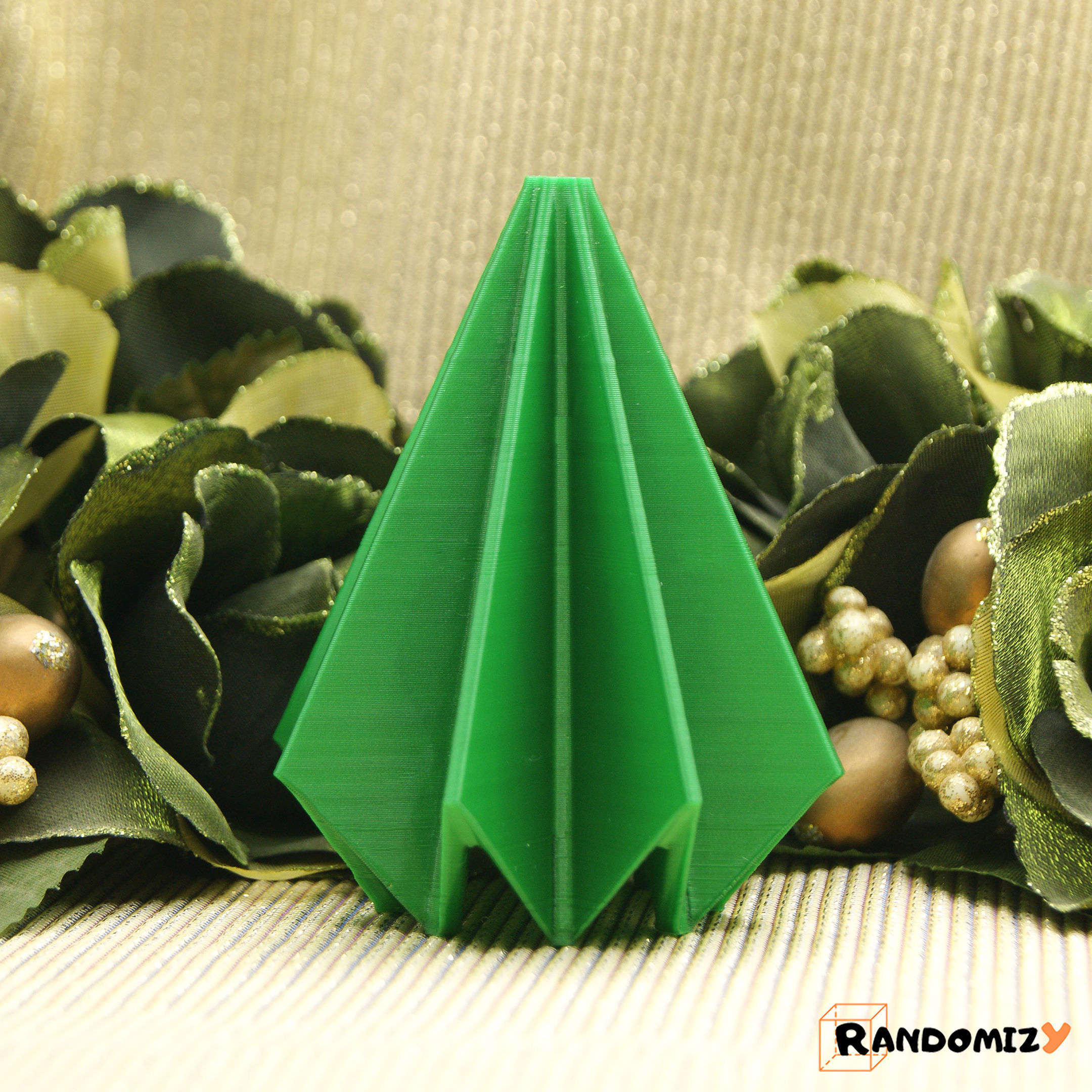 Origami Inspired Tree Ornaments - Collection 3D print model_2