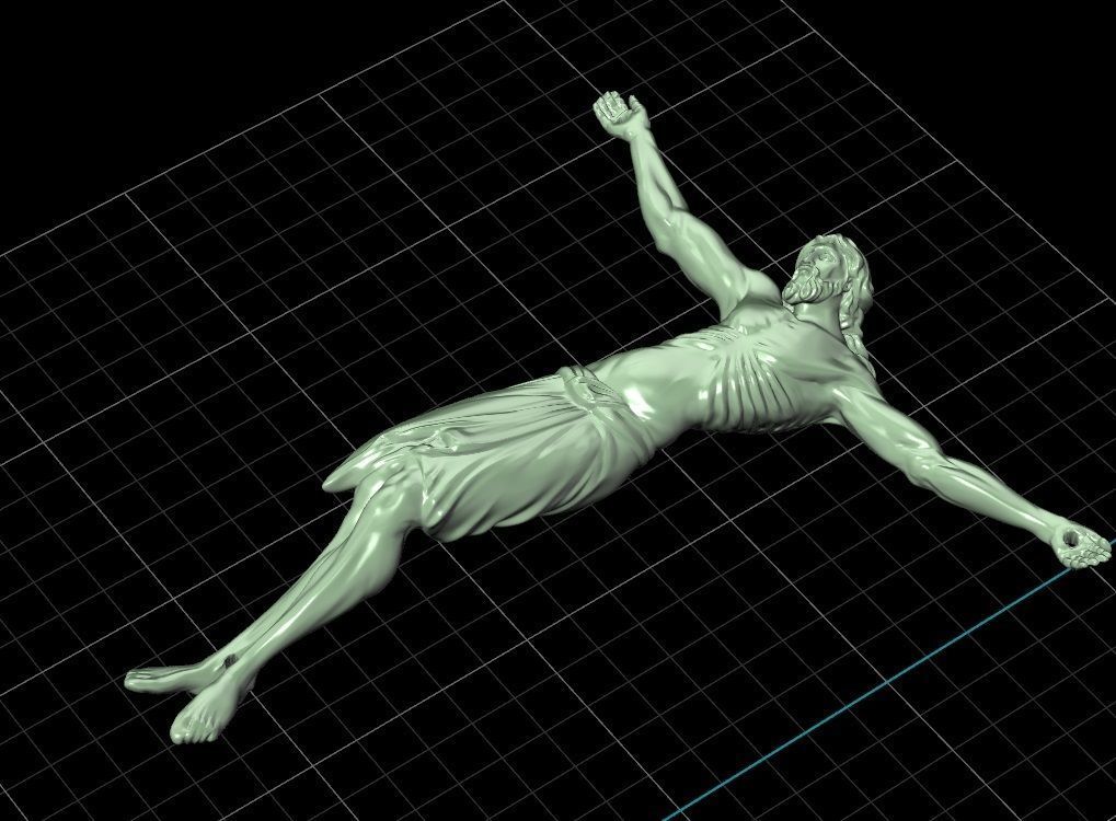 Jesus Christ 2 3D print model_5