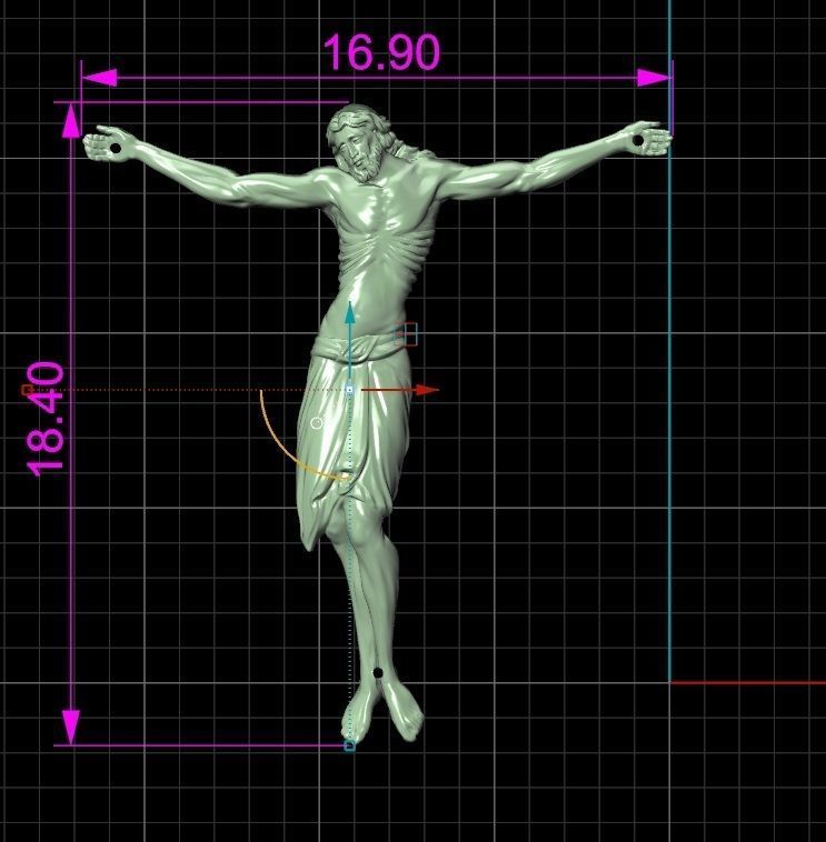 Jesus Christ 2 3D print model_4