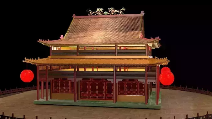Chinese ancient house 