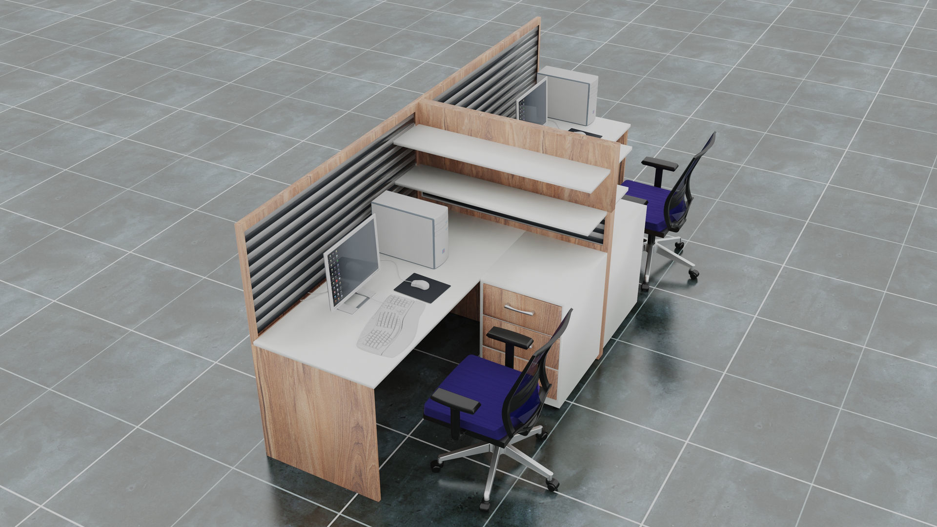 Workstation 4K 3D model_3
