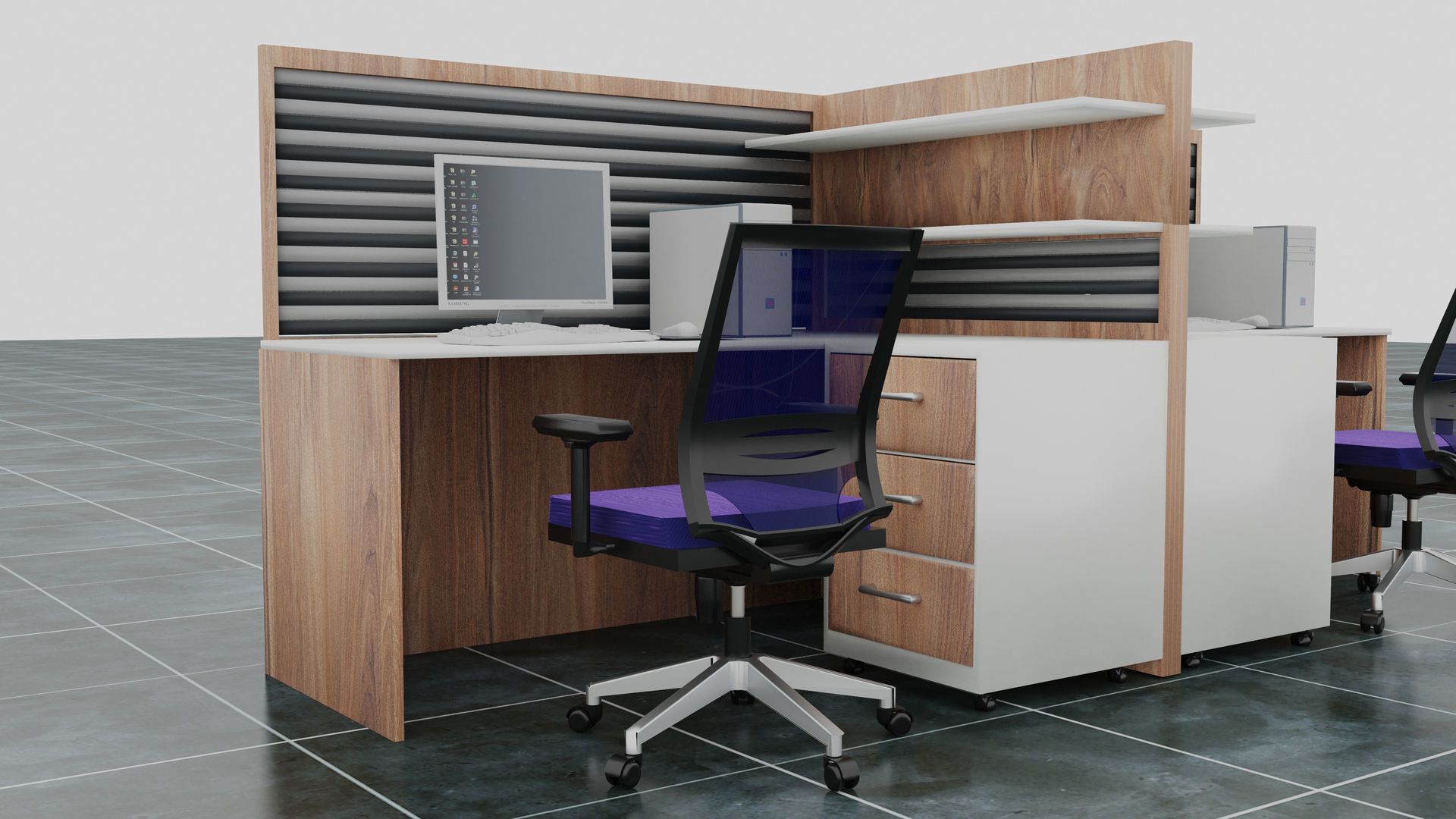 Workstation 4K 3D model_4