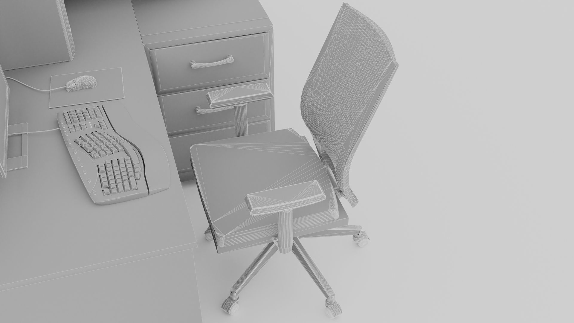 Workstation 4K 3D model_8
