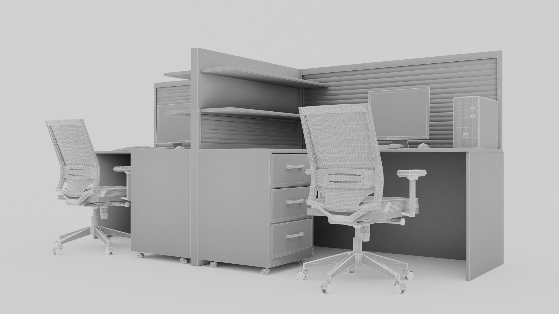 Workstation 4K 3D model_7