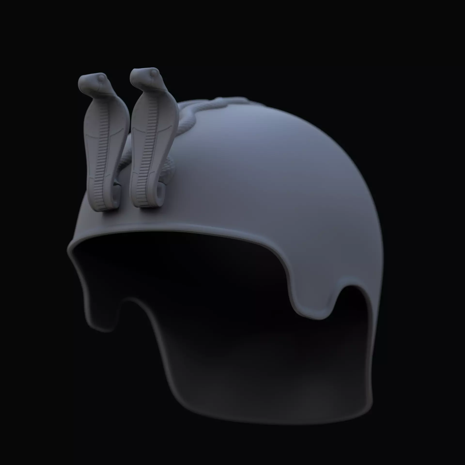 Pharaoh Guardian Helmet 3D print model