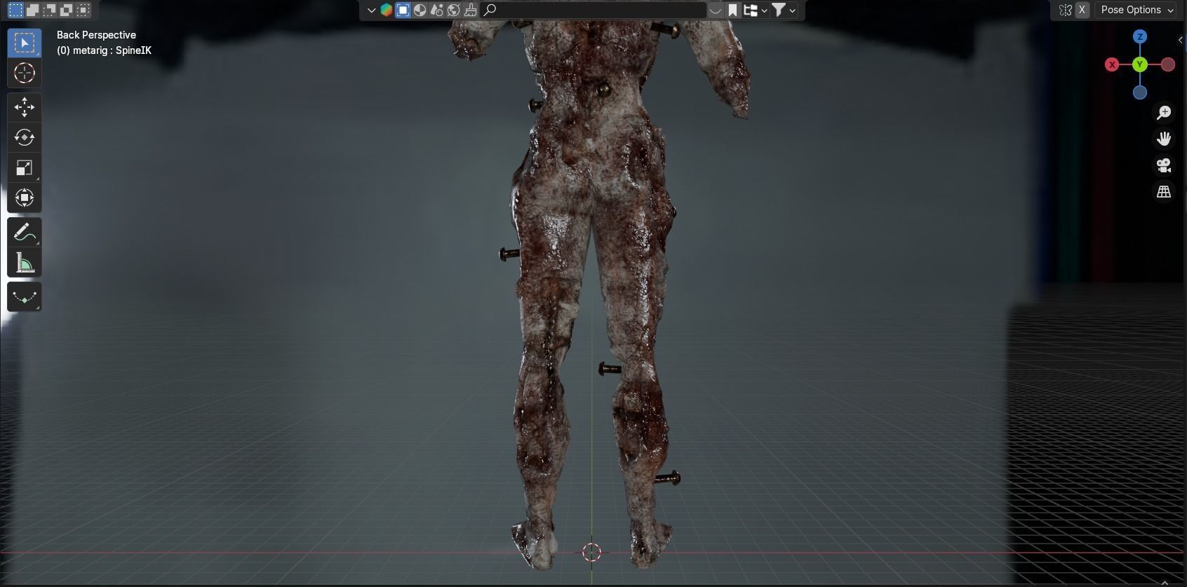 Lethal Company Coil Head Low-poly 3D model_18