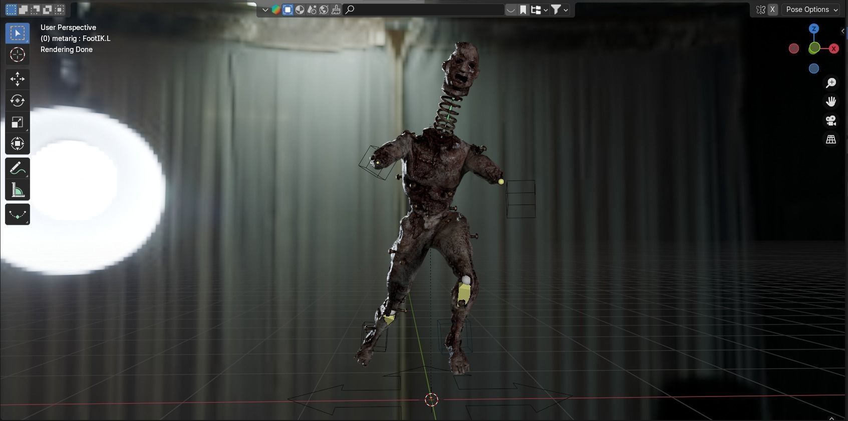 Lethal Company Coil Head Low-poly 3D model_48