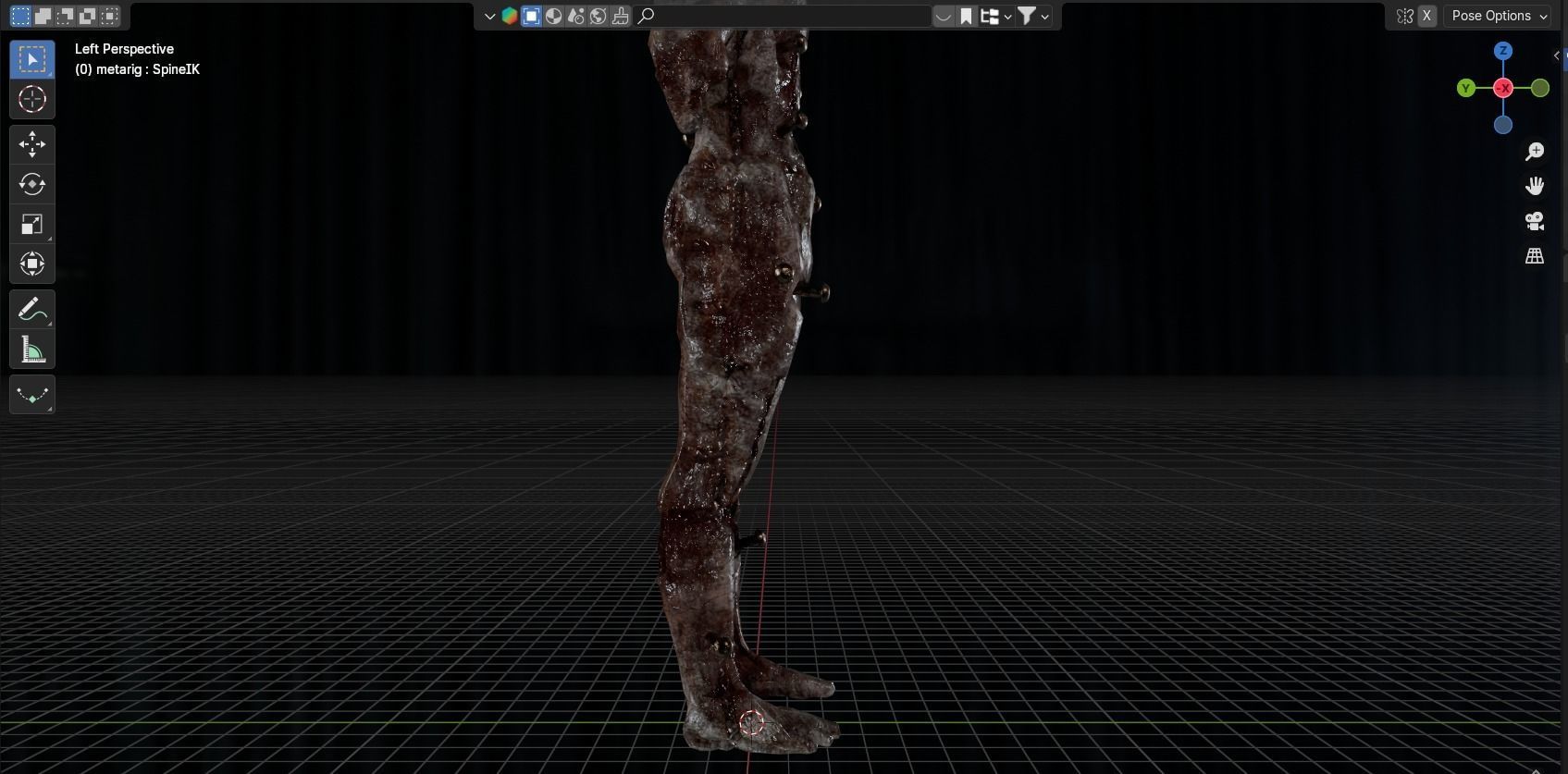 Lethal Company Coil Head Low-poly 3D model_22