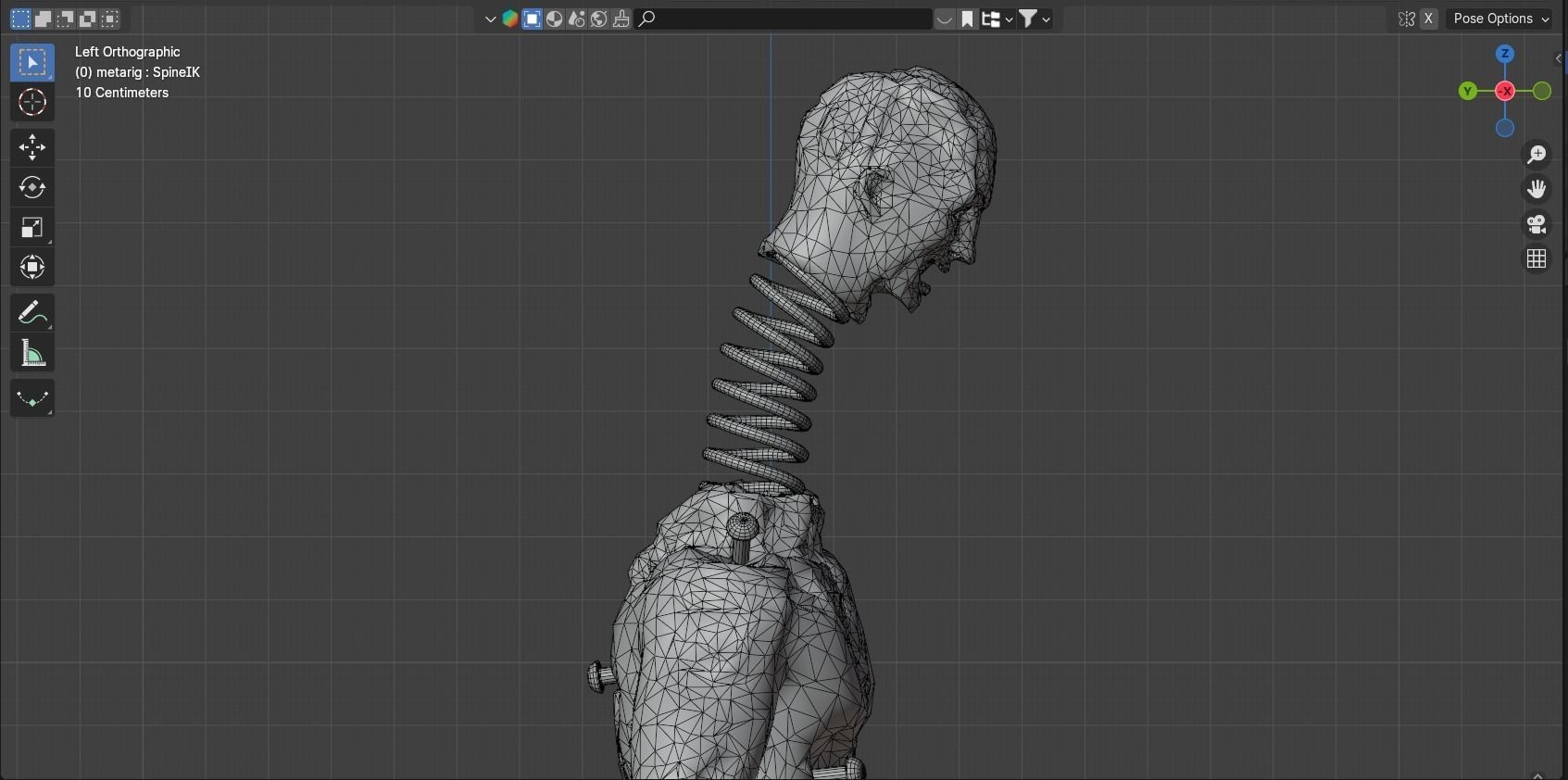 Lethal Company Coil Head Low-poly 3D model_11