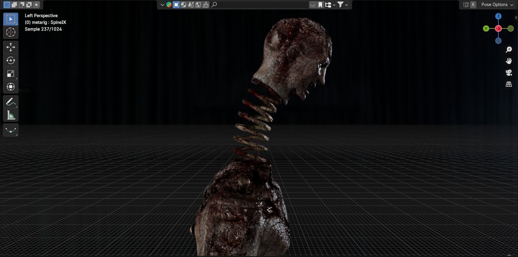 Lethal Company Coil Head Low-poly 3D model_3