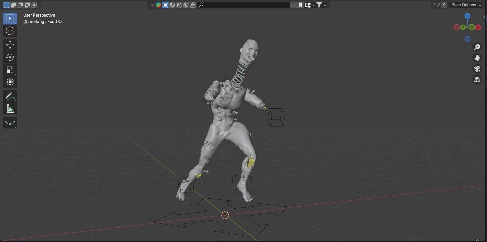 Lethal Company Coil Head Low-poly 3D model_41