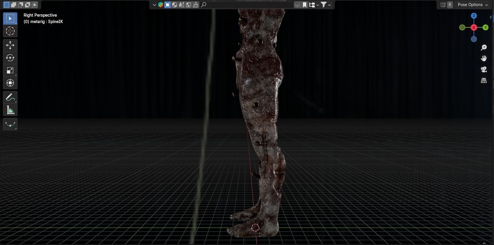 Lethal Company Coil Head Low-poly 3D model_17