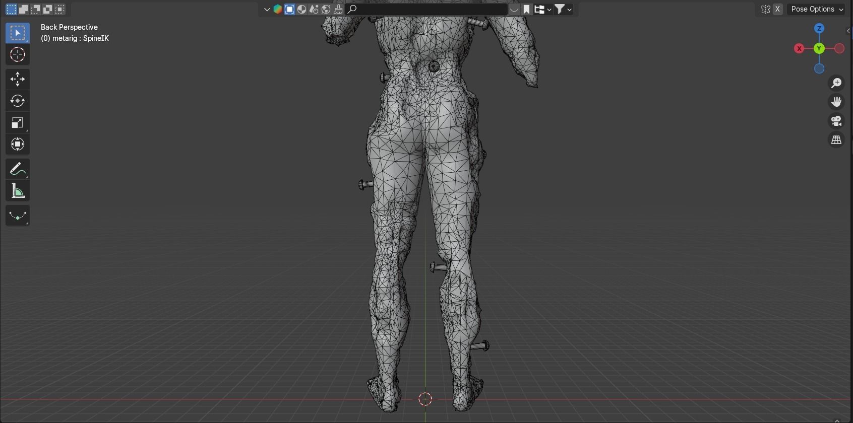 Lethal Company Coil Head Low-poly 3D model_25