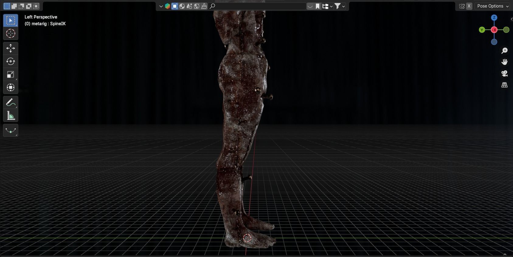 Lethal Company Coil Head Low-poly 3D model_19