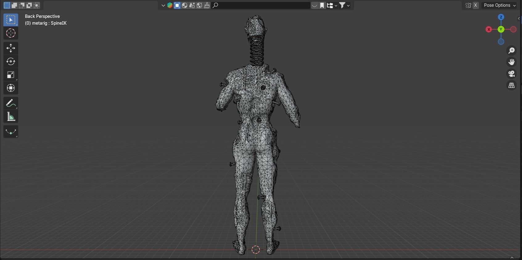 Lethal Company Coil Head Low-poly 3D model_37