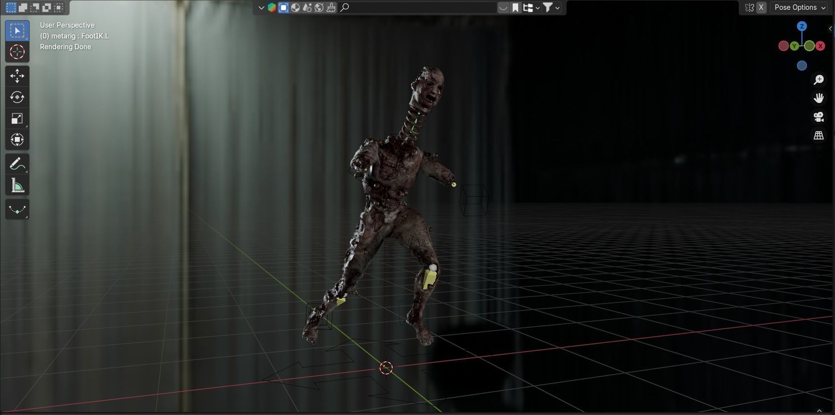 Lethal Company Coil Head Low-poly 3D model_42