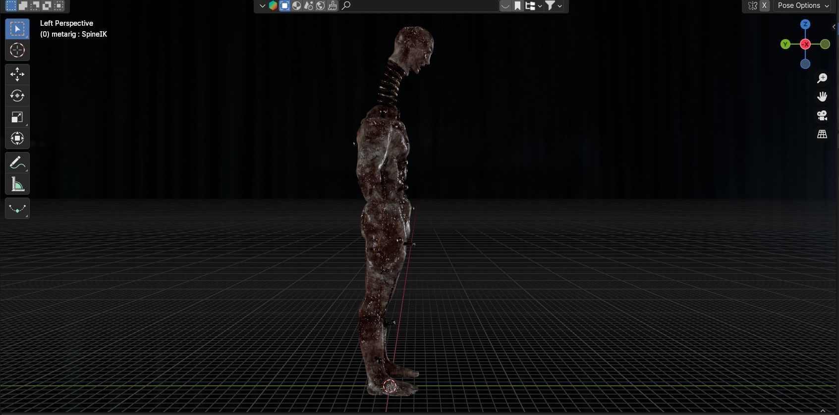 Lethal Company Coil Head Low-poly 3D model_34