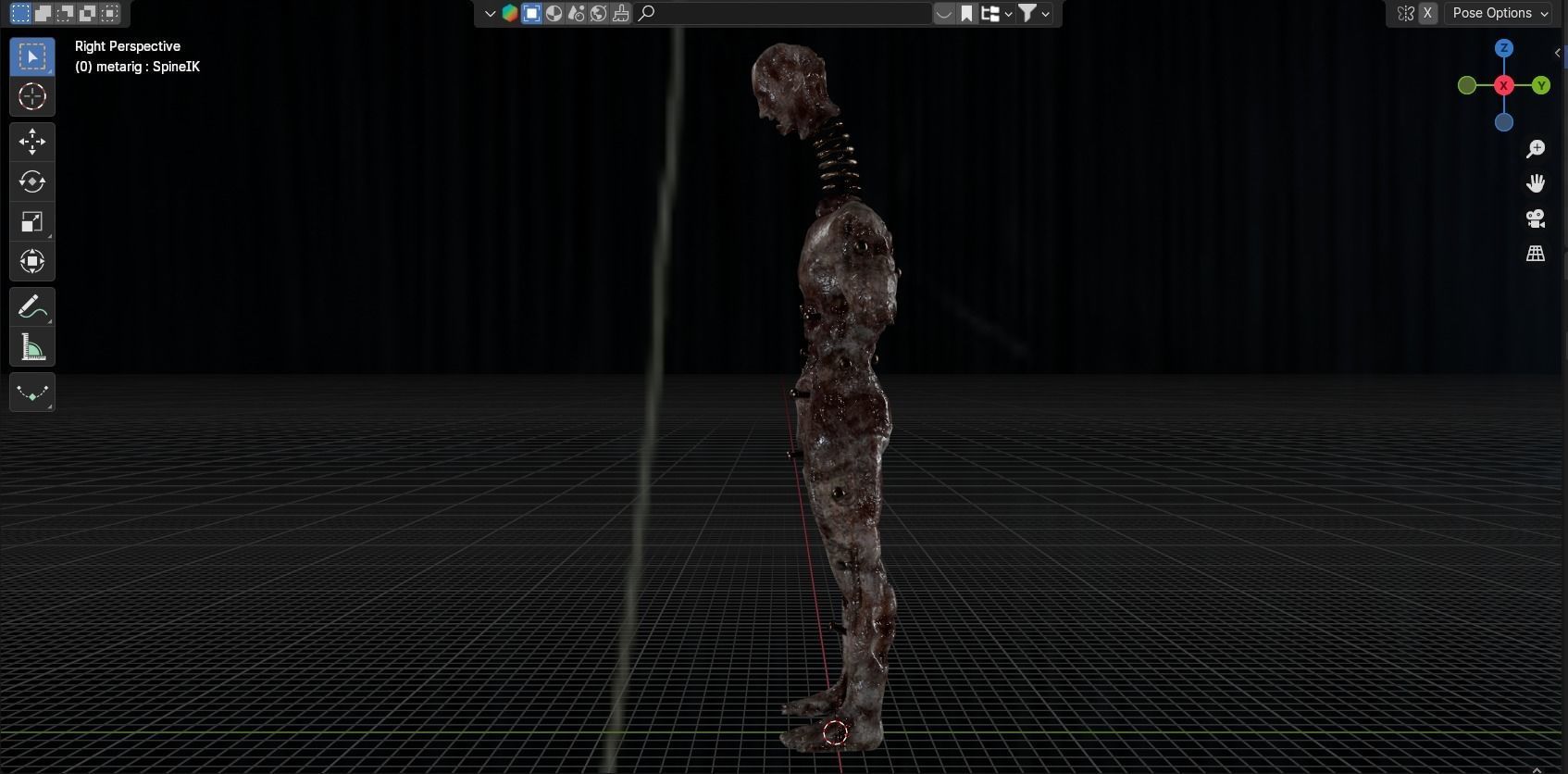 Lethal Company Coil Head Low-poly 3D model_32