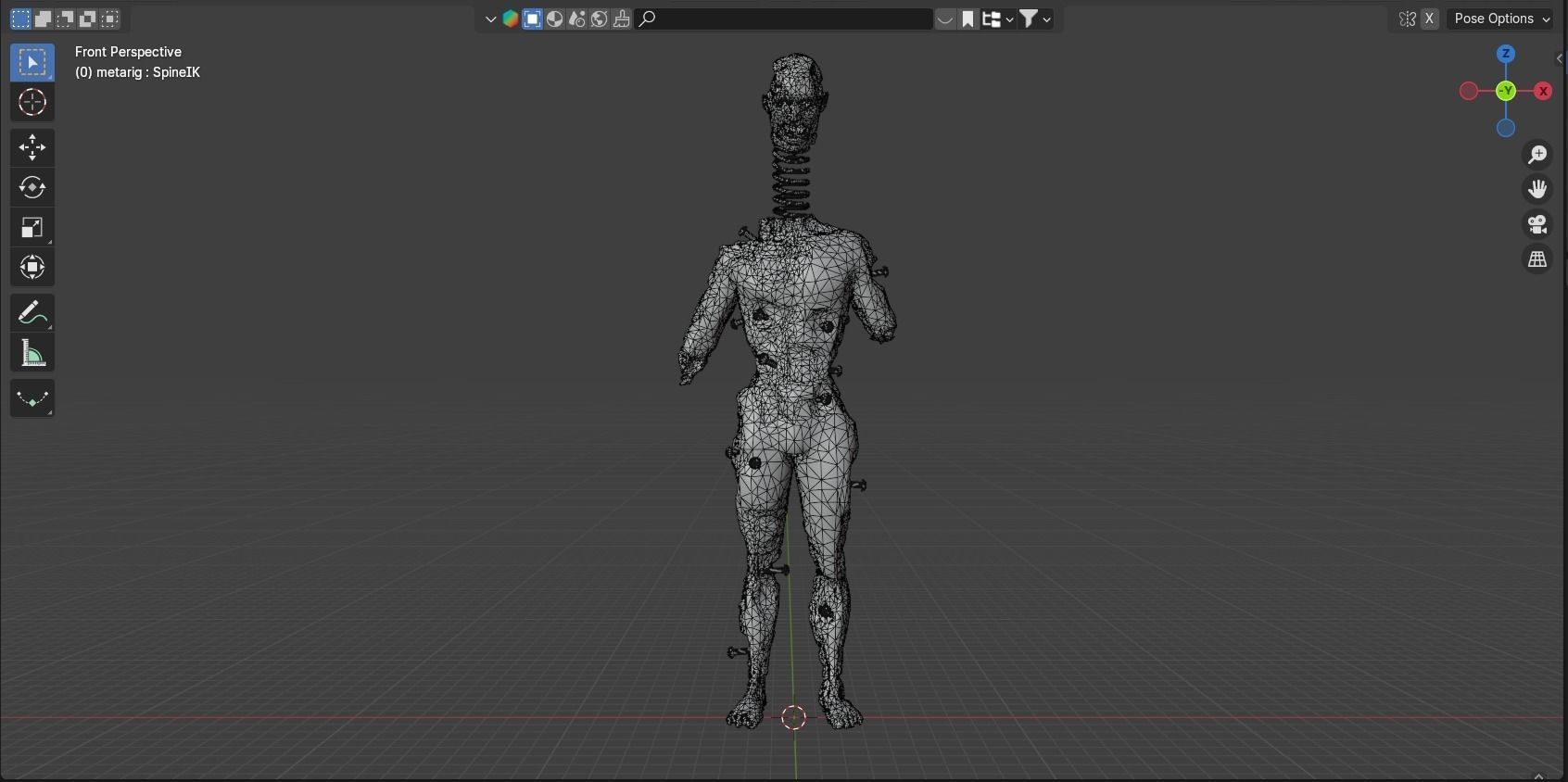 Lethal Company Coil Head Low-poly 3D model_35