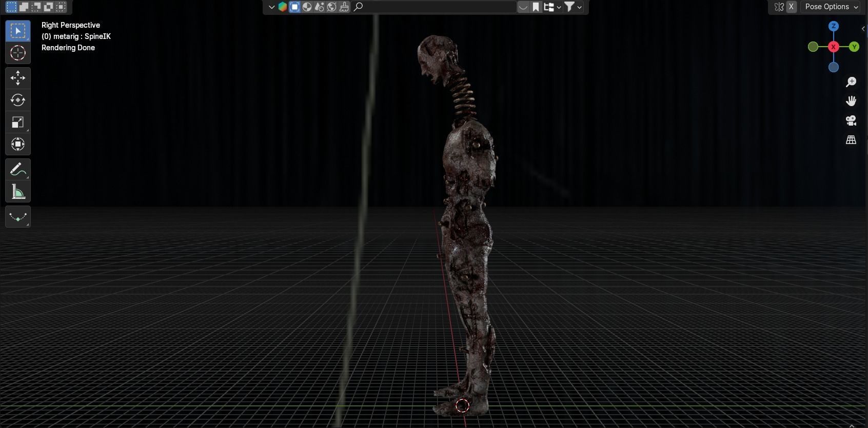 Lethal Company Coil Head Low-poly 3D model_28