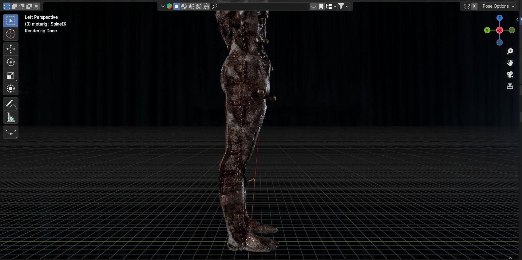 Lethal Company Coil Head Low-poly 3D model_15