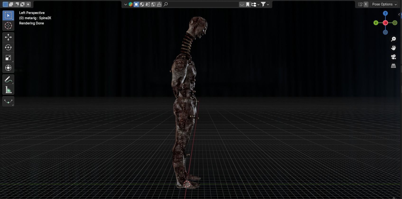 Lethal Company Coil Head Low-poly 3D model_30