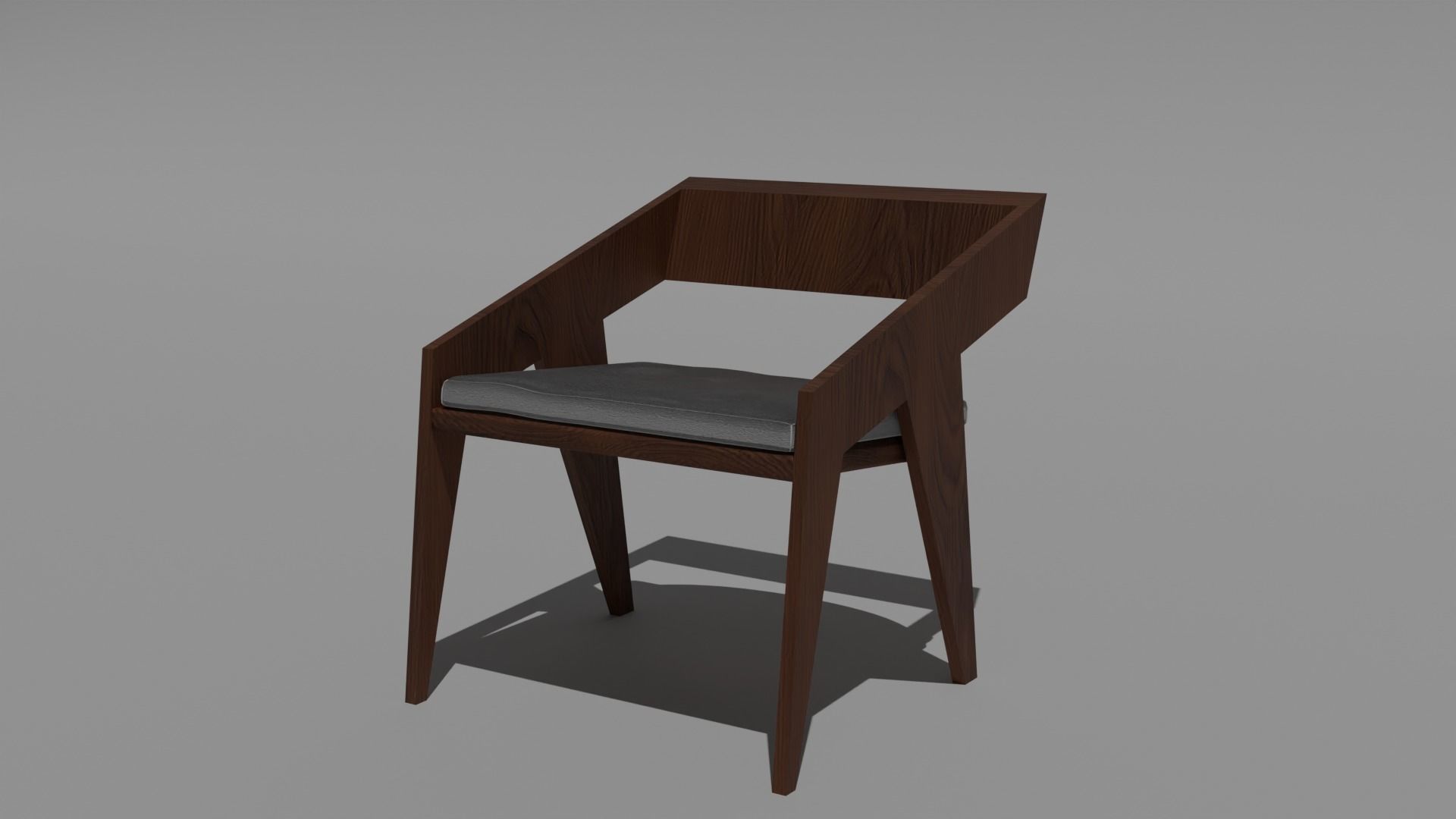 armchair 3D model_1