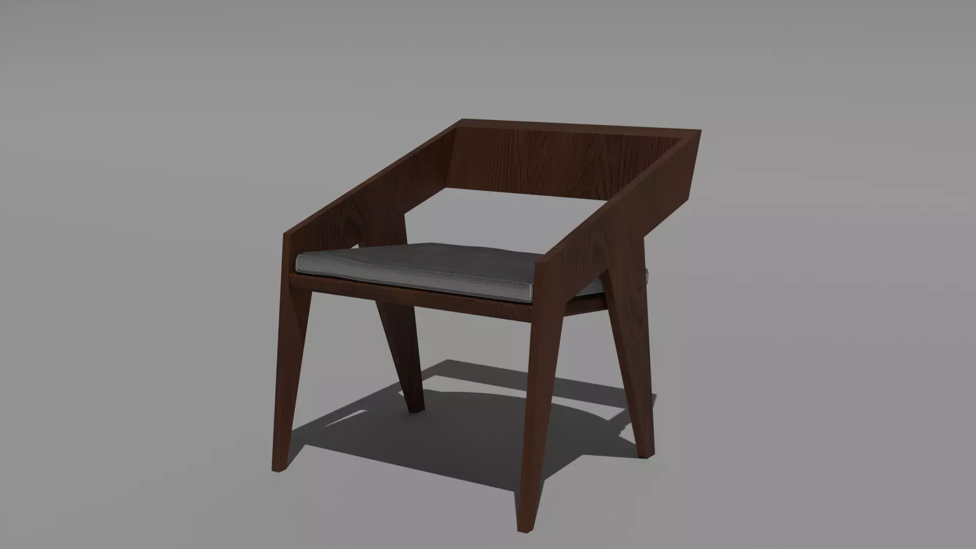 armchair 3D model_0
