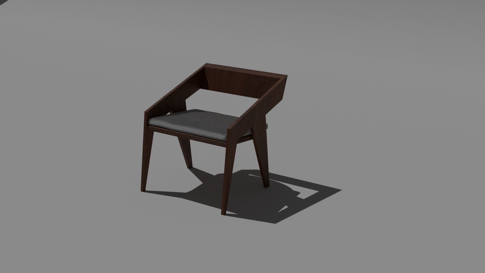 armchair 3D model_2