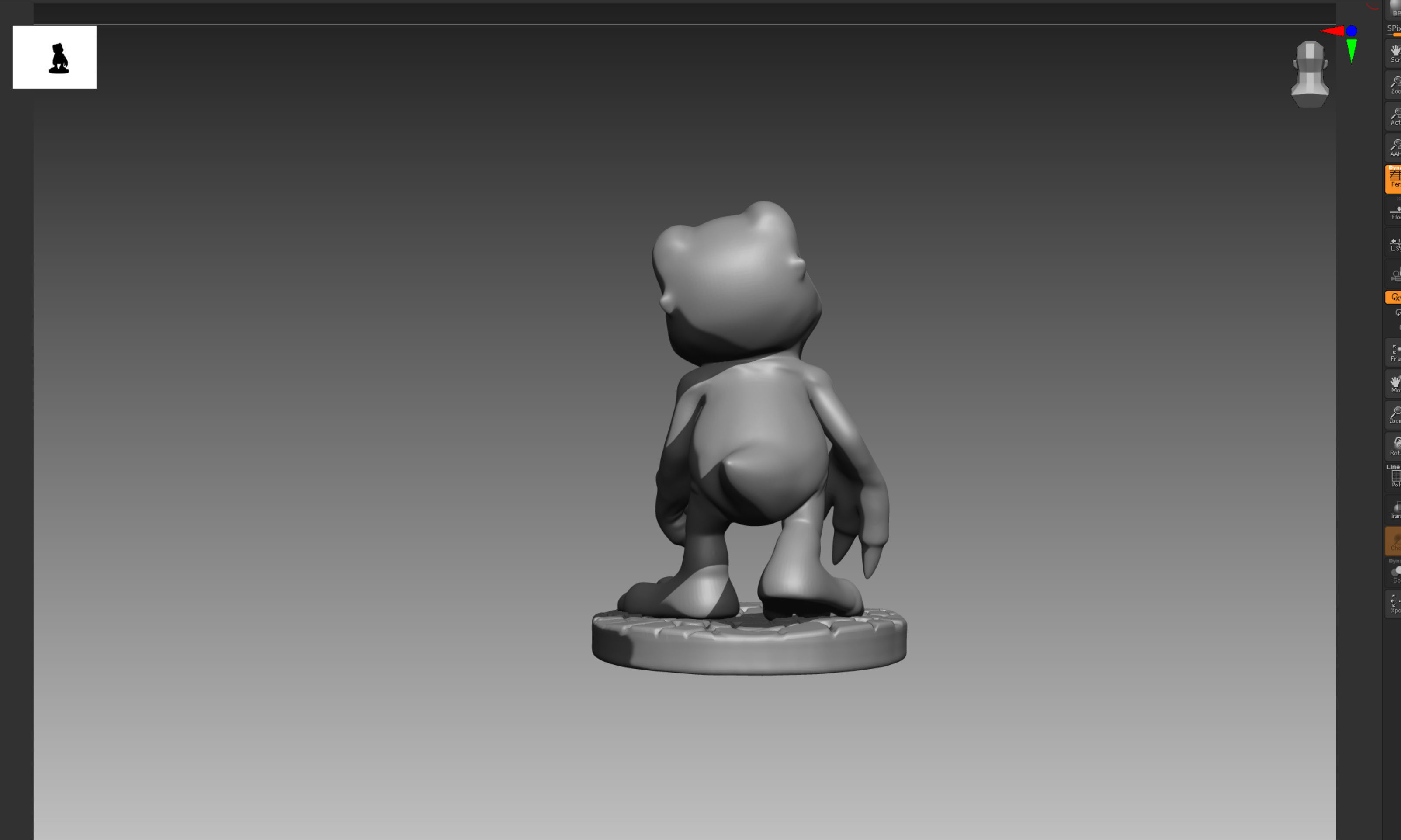 Agumon Digimon 3D print OBJ STL 3D print model_8