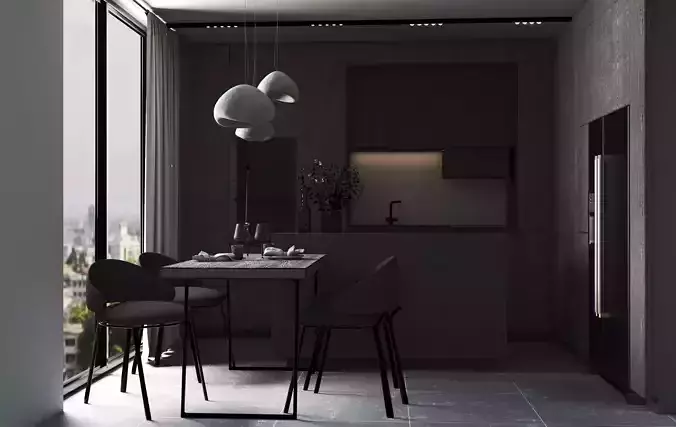modern kitchen