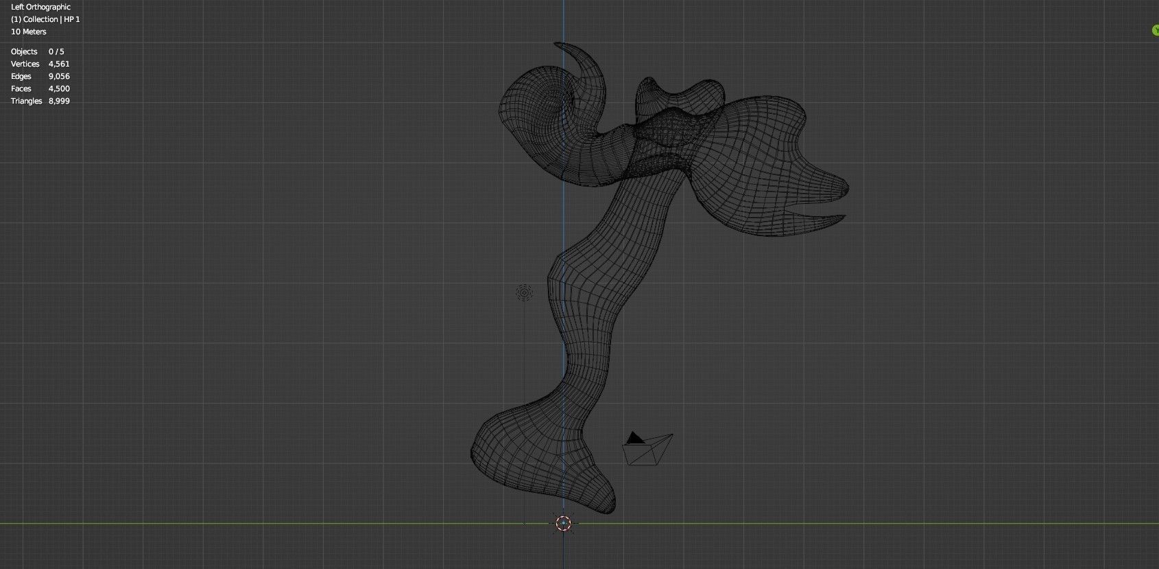 Hammer  Low-poly 3D model_17