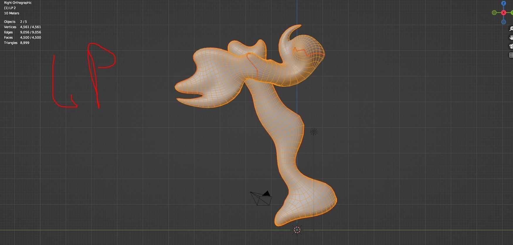 Hammer  Low-poly 3D model_20