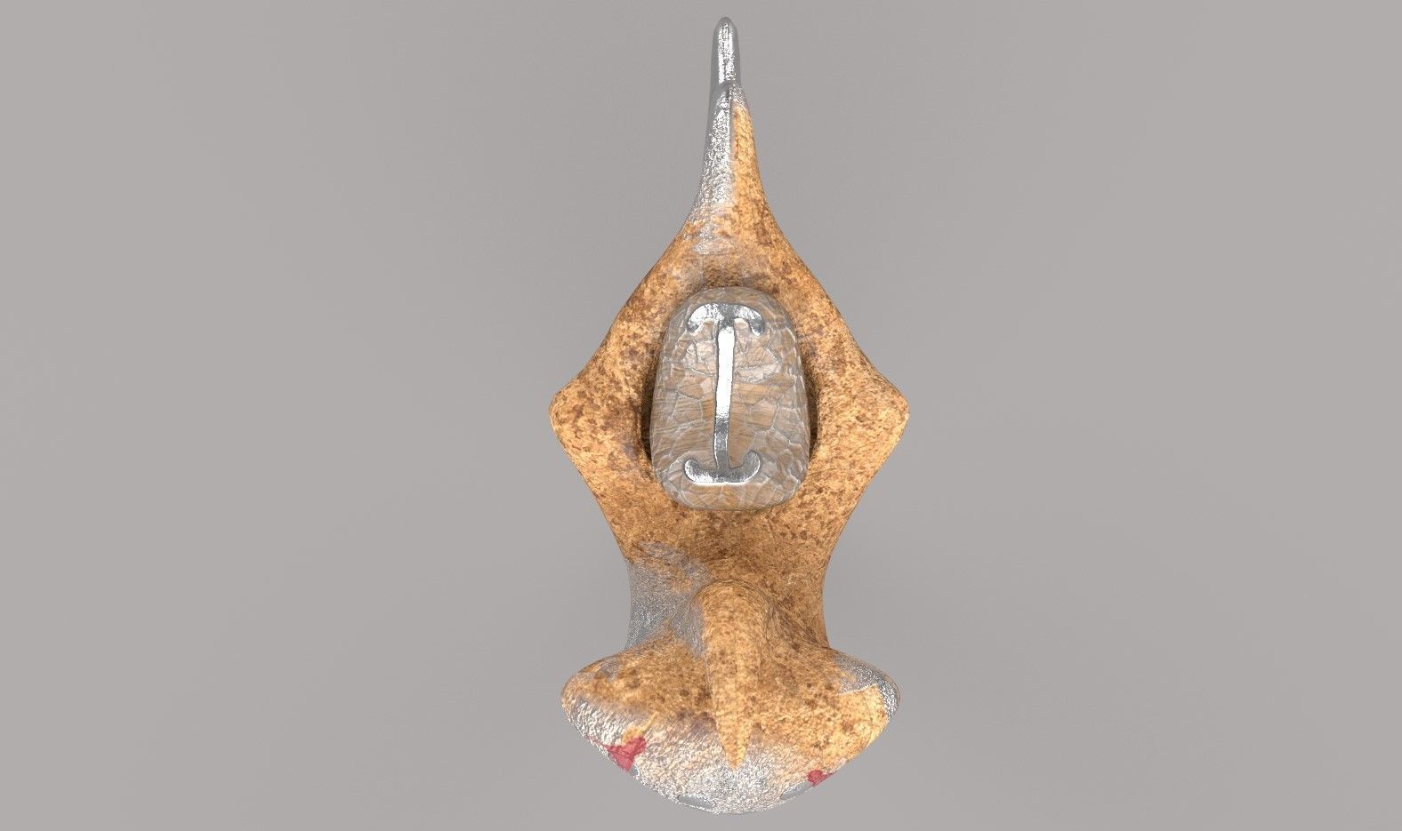 Hammer  Low-poly 3D model_7