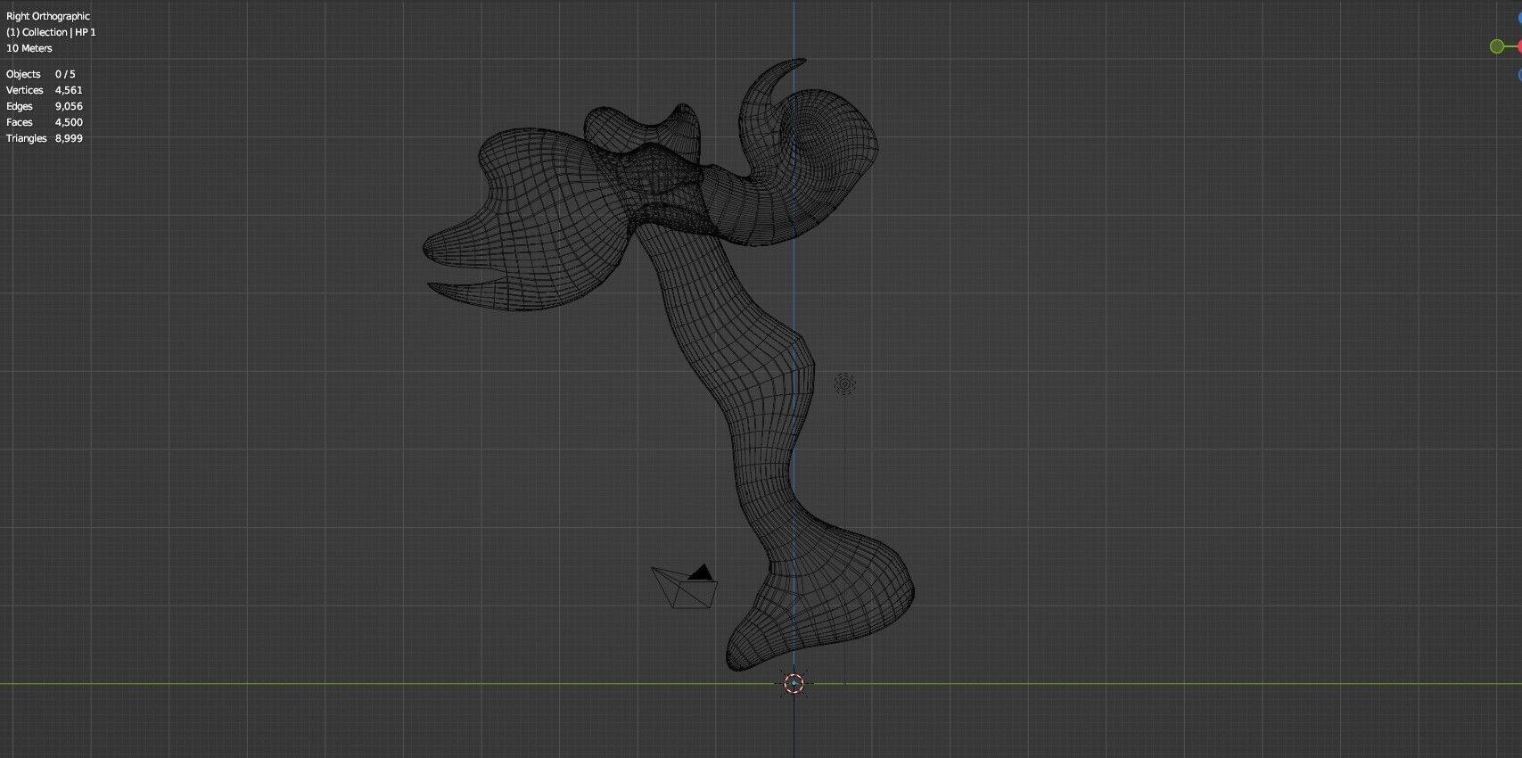 Hammer  Low-poly 3D model_14
