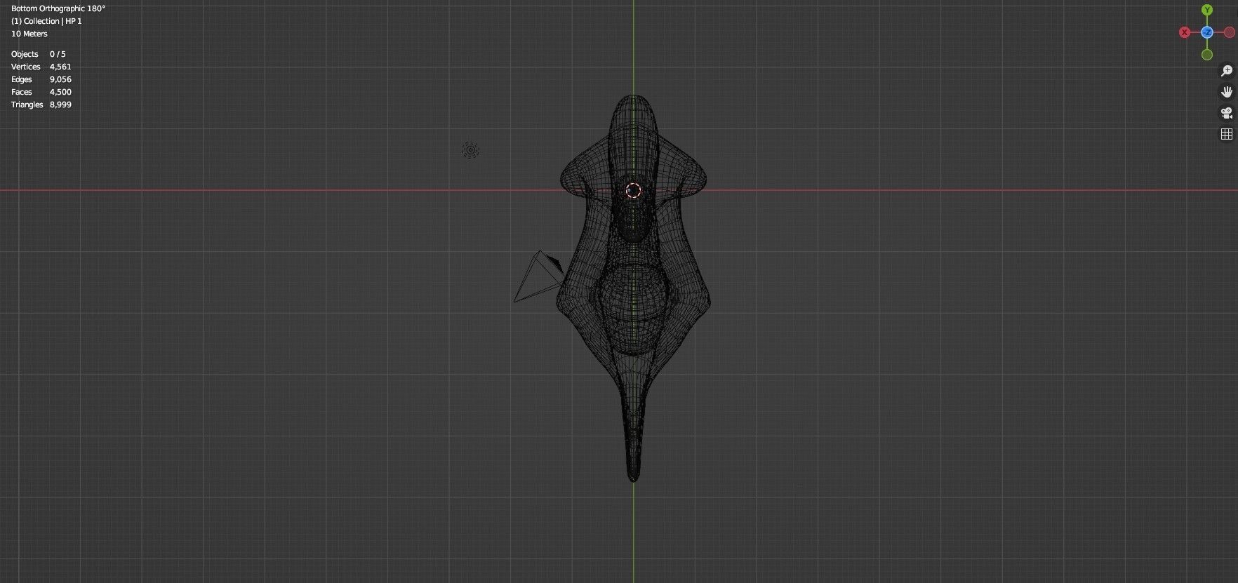 Hammer  Low-poly 3D model_16