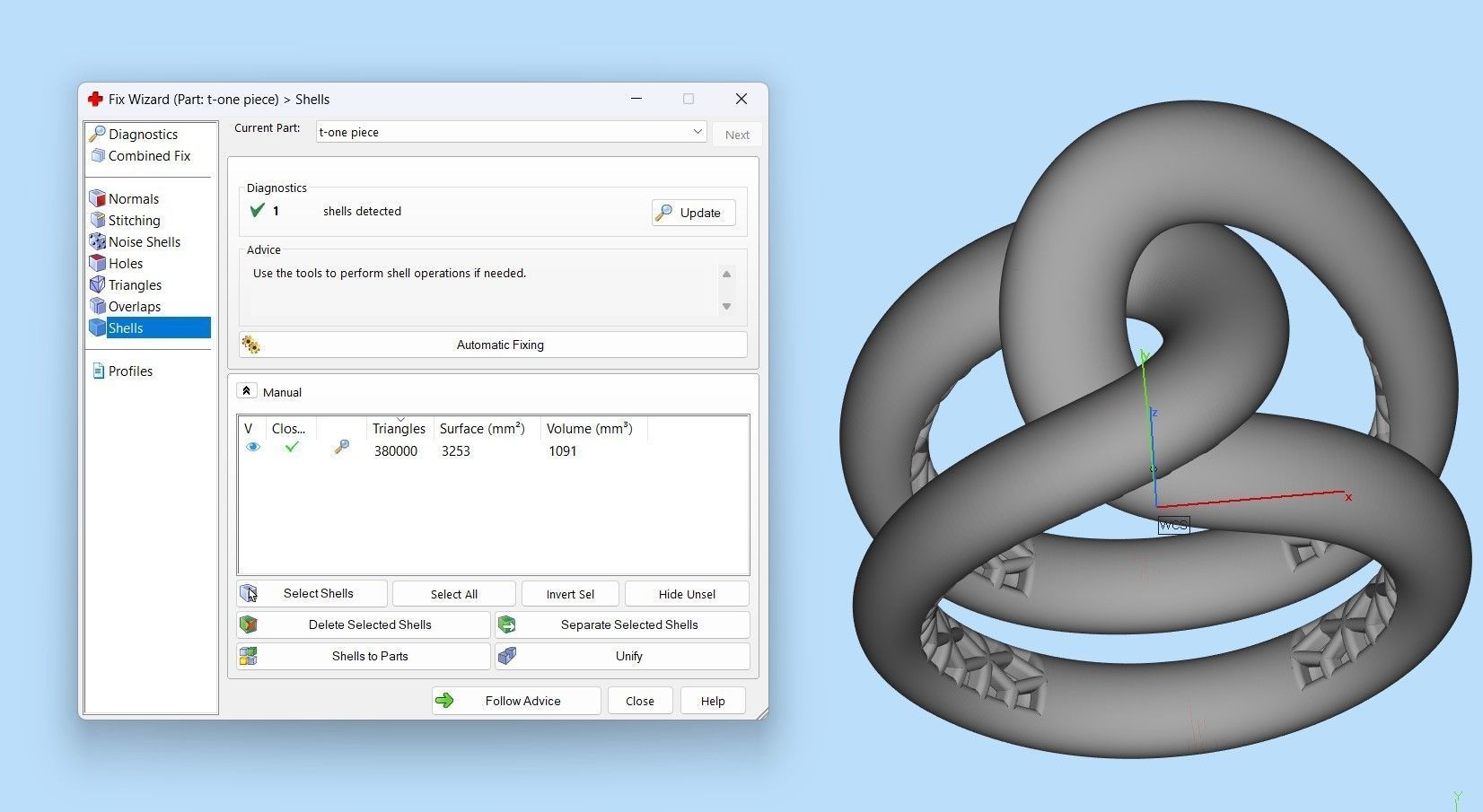 Knot gold ring 3D print model_15