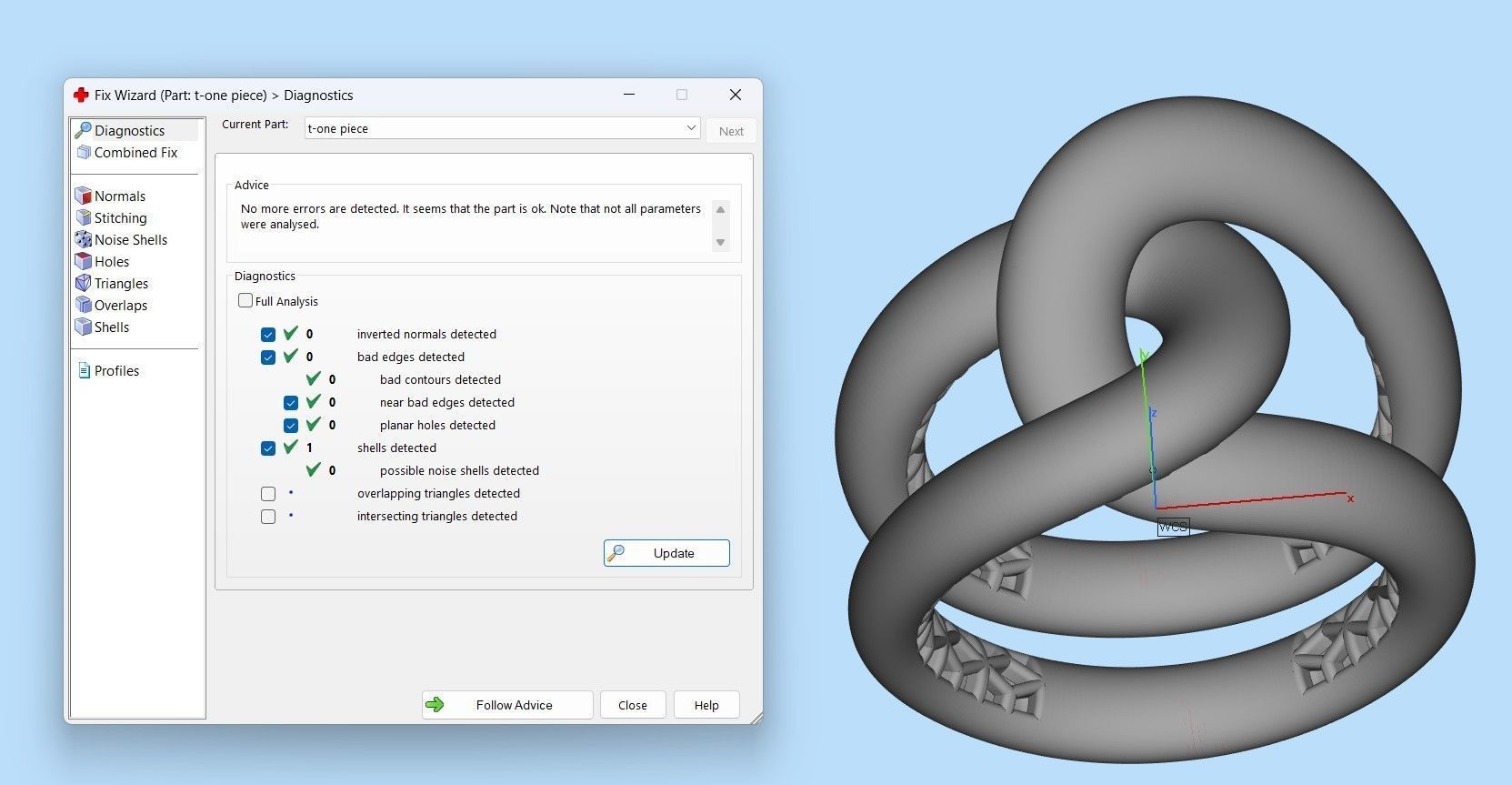 Knot gold ring 3D print model_14