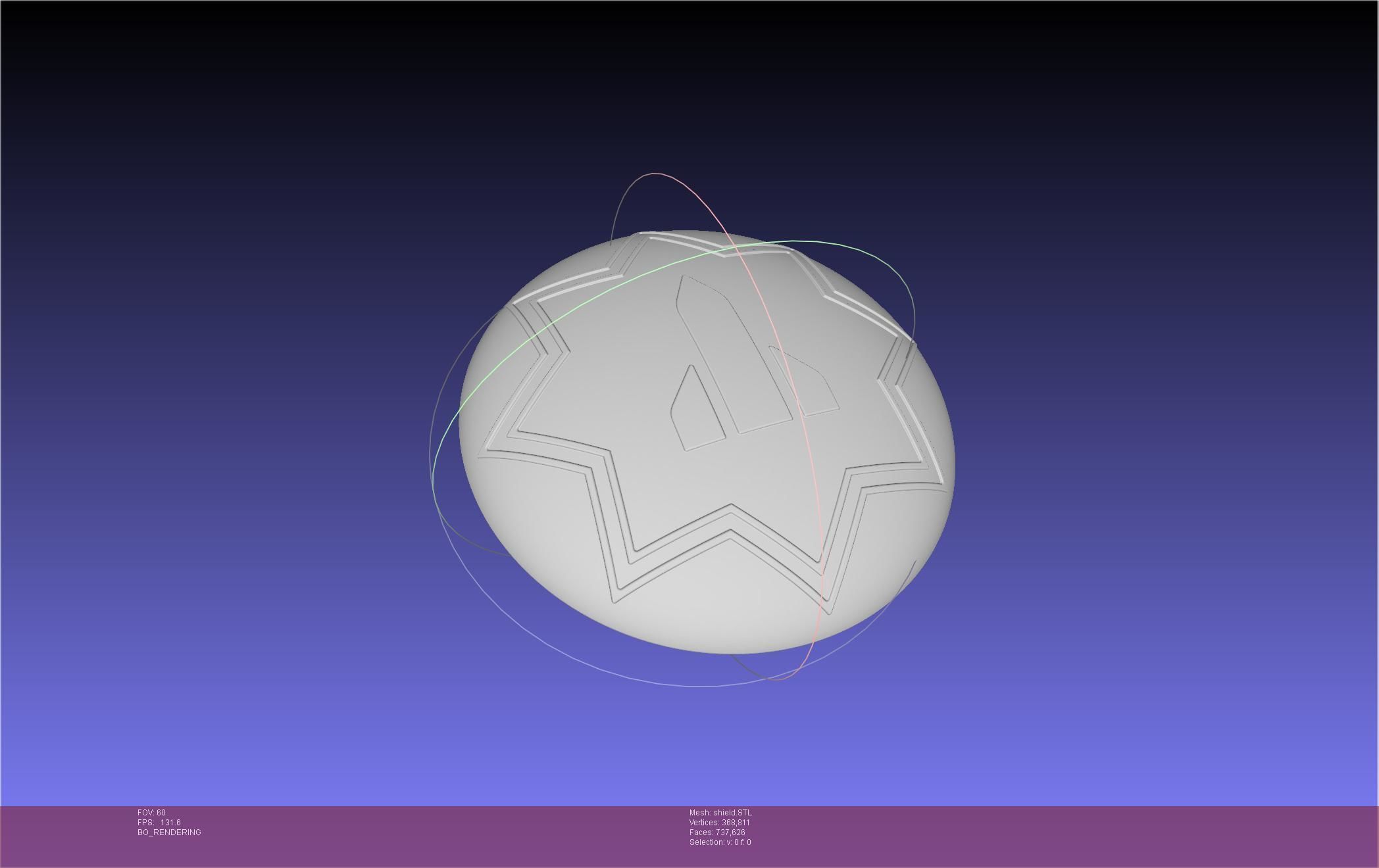 Dr Stone Kohaku Shield Update Printable Model 3D print model_1