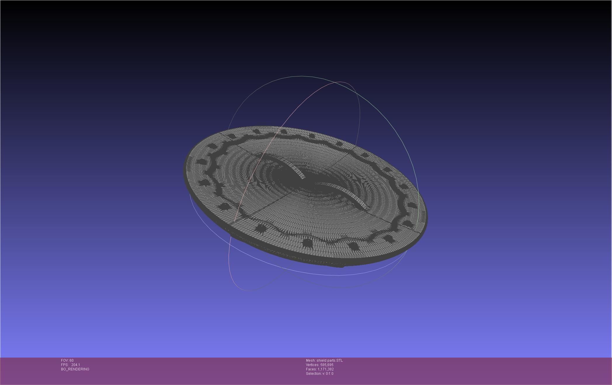 Dr Stone Kohaku Shield Update Printable Model 3D print model_28