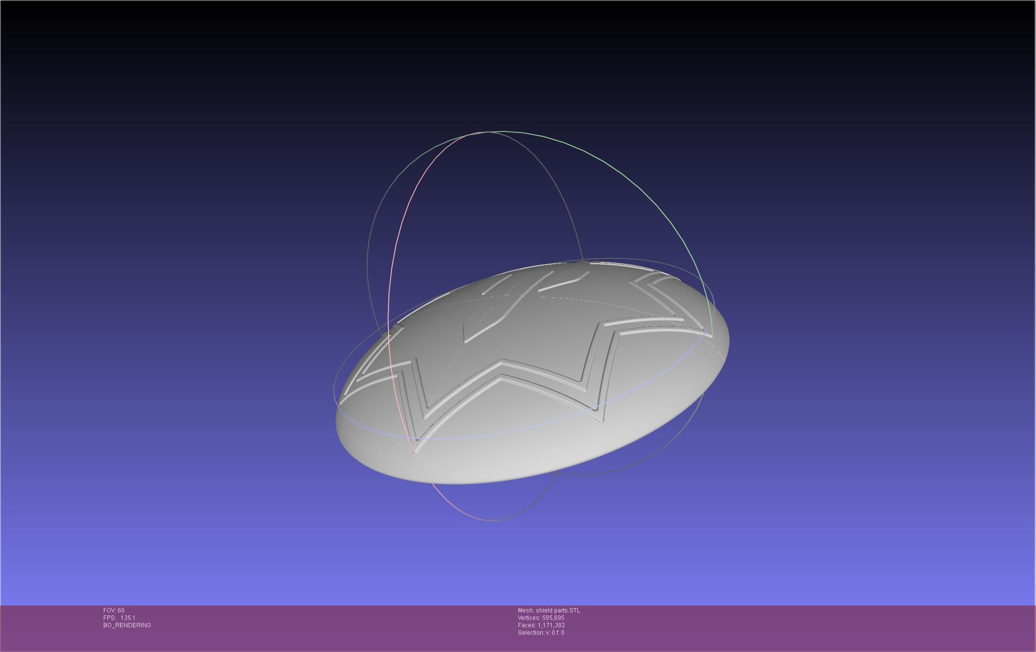 Dr Stone Kohaku Shield Update Printable Model 3D print model_24