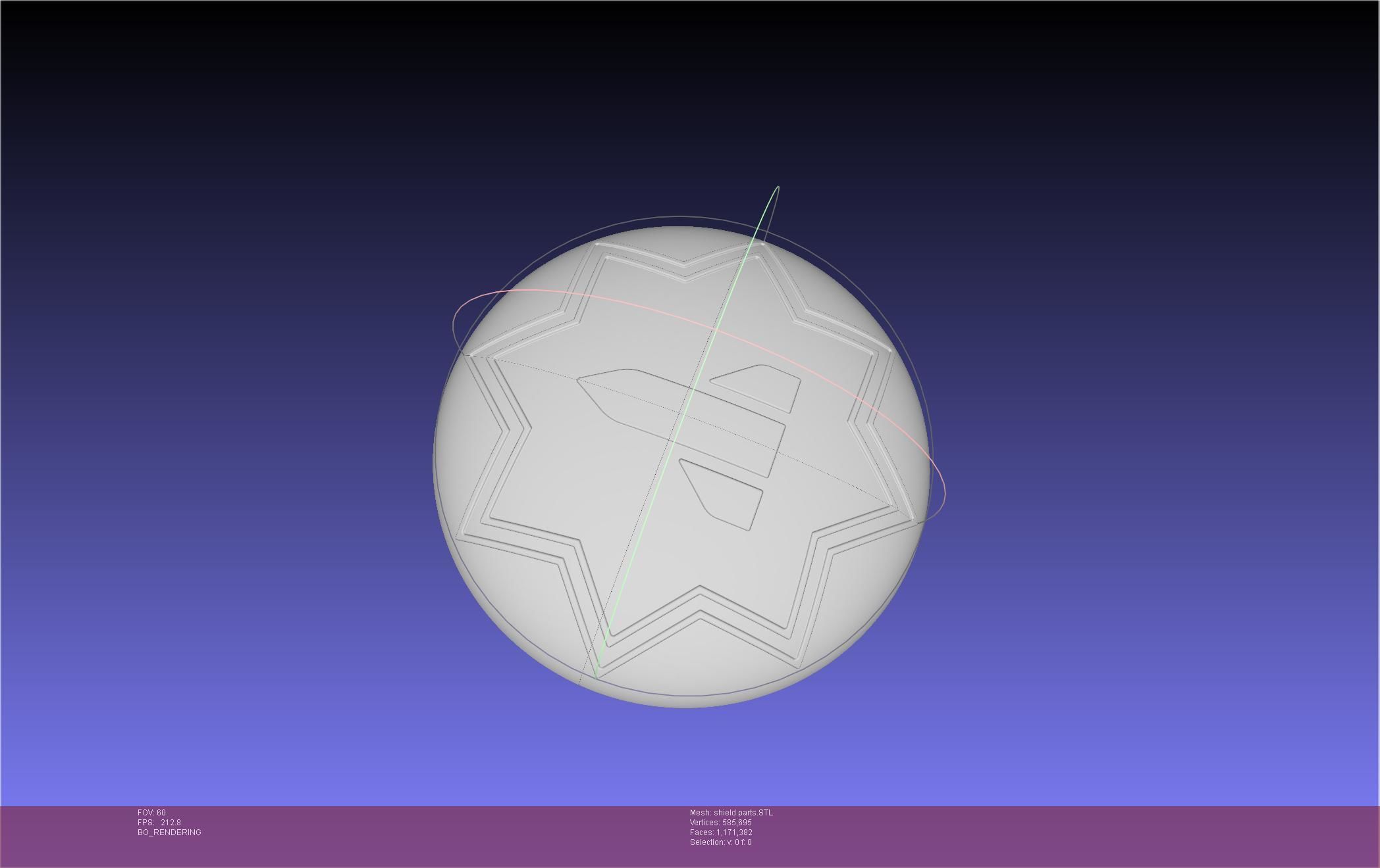 Dr Stone Kohaku Shield Update Printable Model 3D print model_25