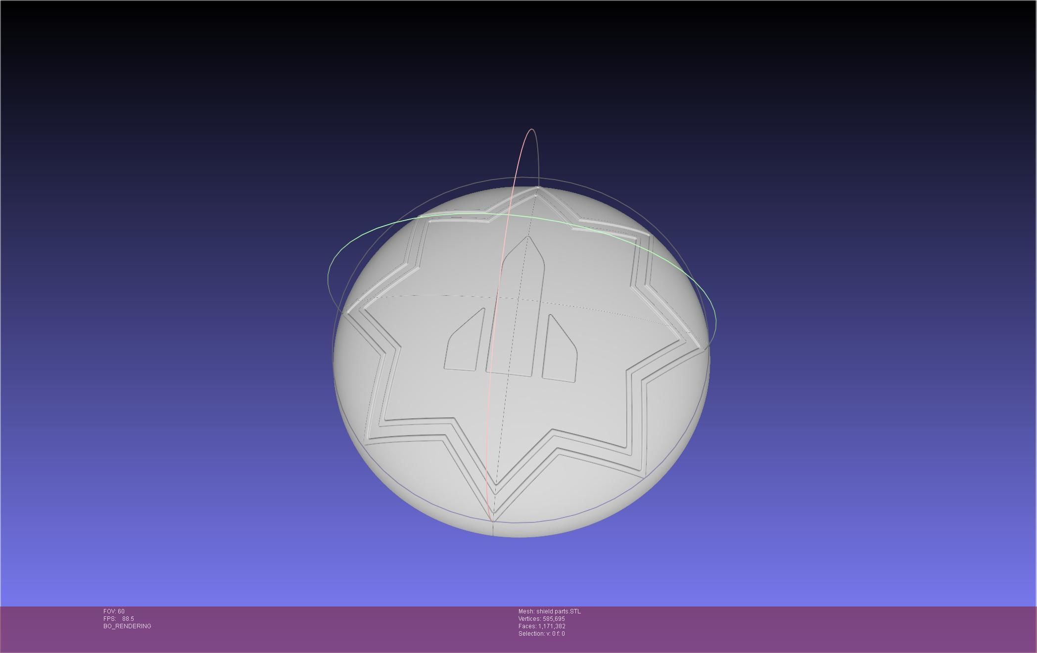 Dr Stone Kohaku Shield Update Printable Model 3D print model_19