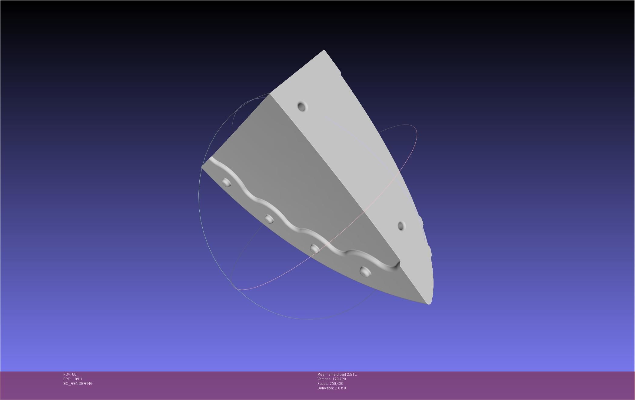 Dr Stone Kohaku Shield Update Printable Model 3D print model_46