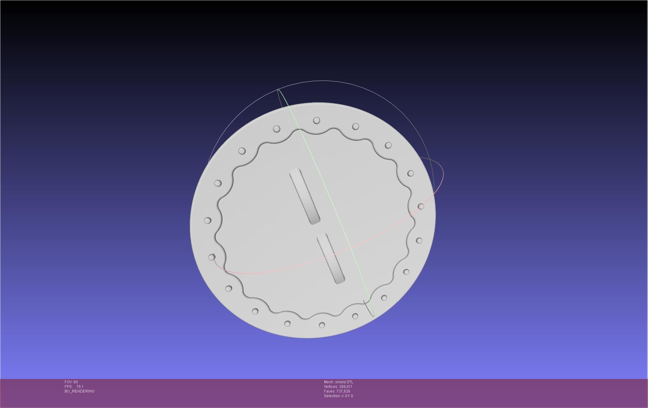 Dr Stone Kohaku Shield Update Printable Model 3D print model_12