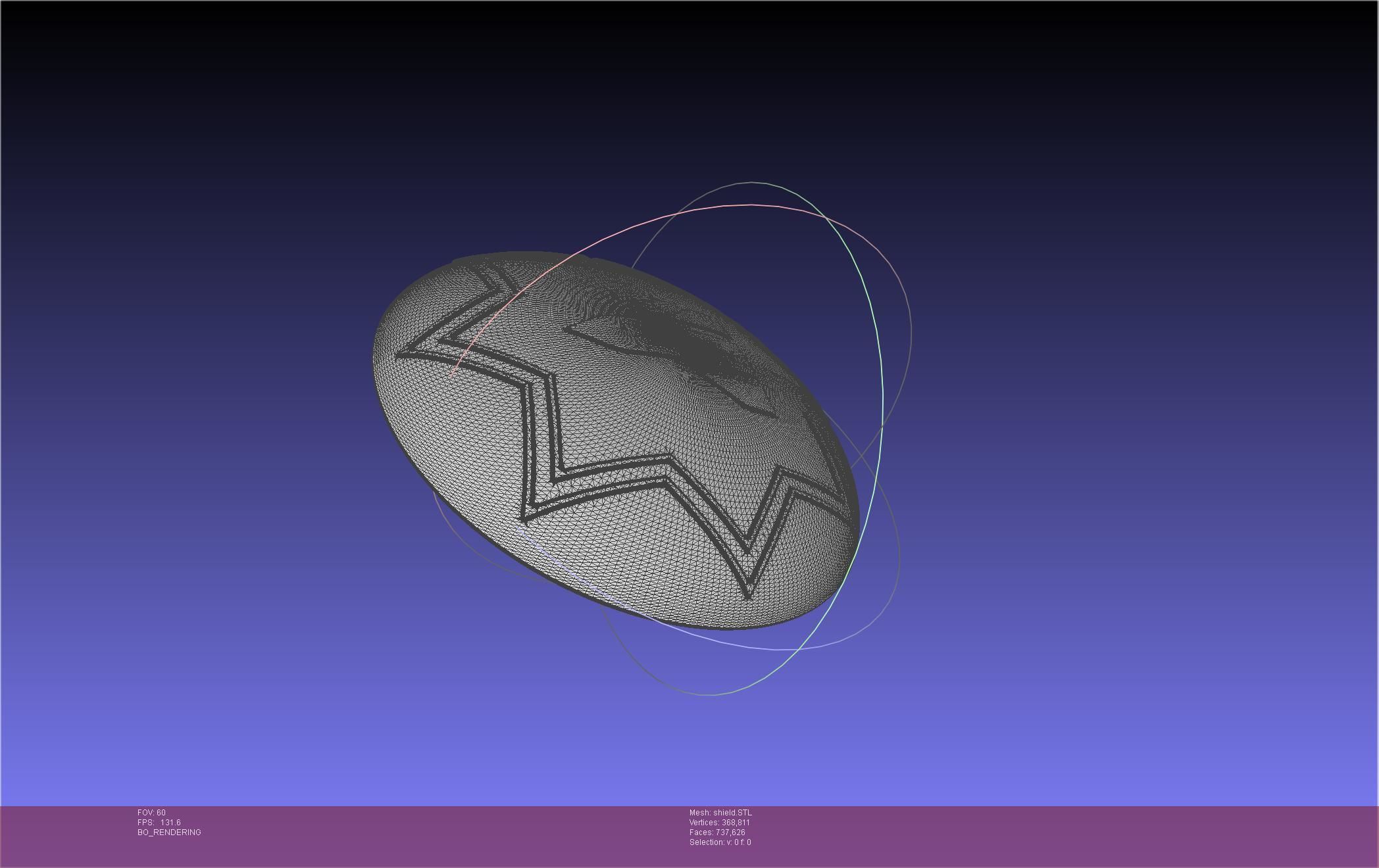 Dr Stone Kohaku Shield Update Printable Model 3D print model_17