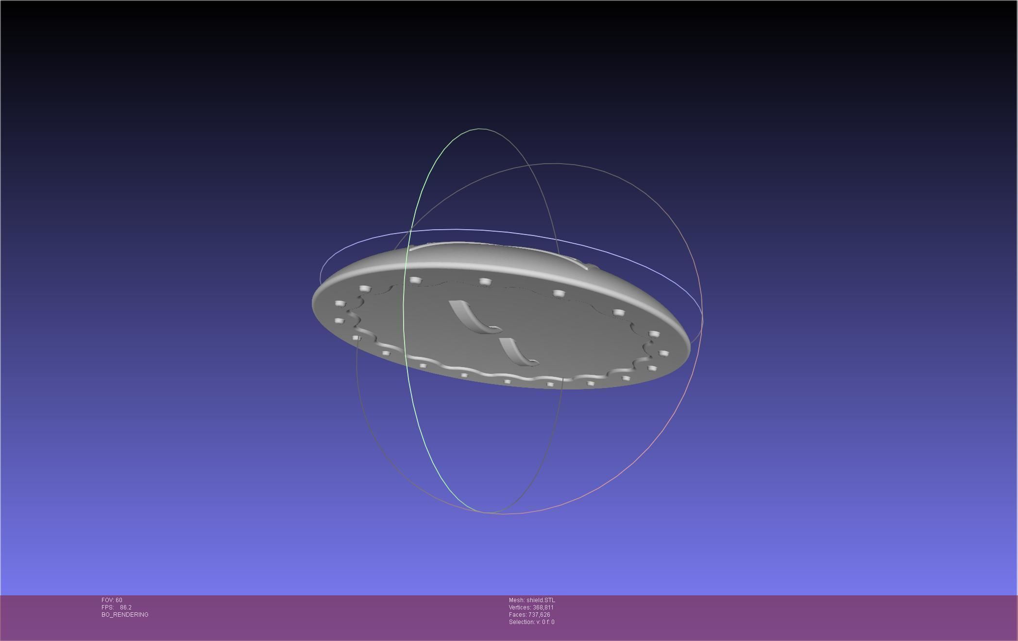 Dr Stone Kohaku Shield Update Printable Model 3D print model_11