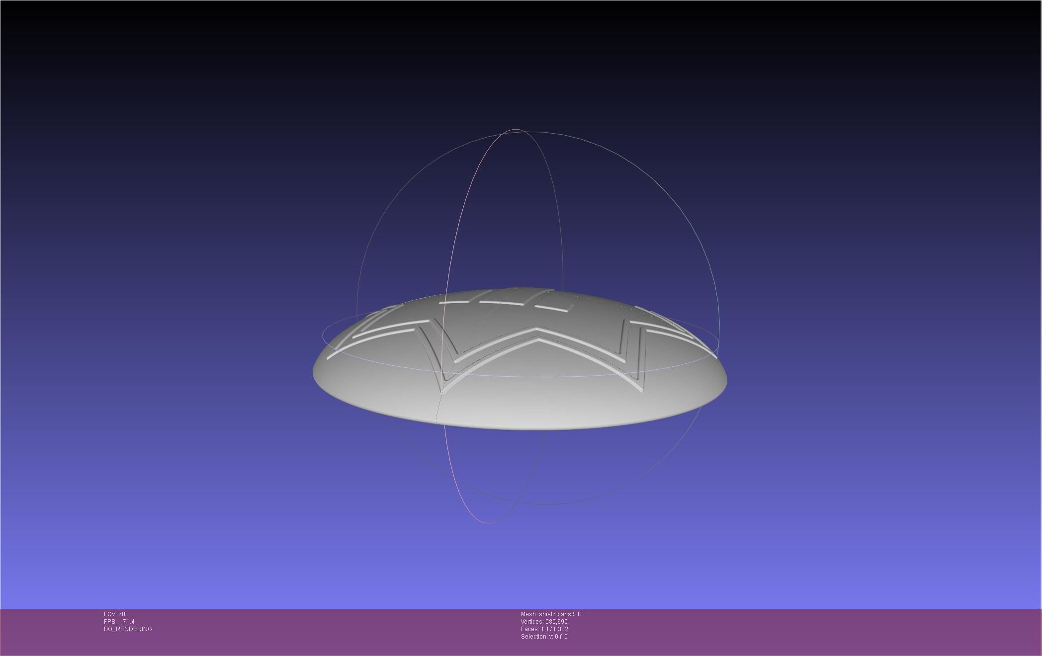 Dr Stone Kohaku Shield Update Printable Model 3D print model_21